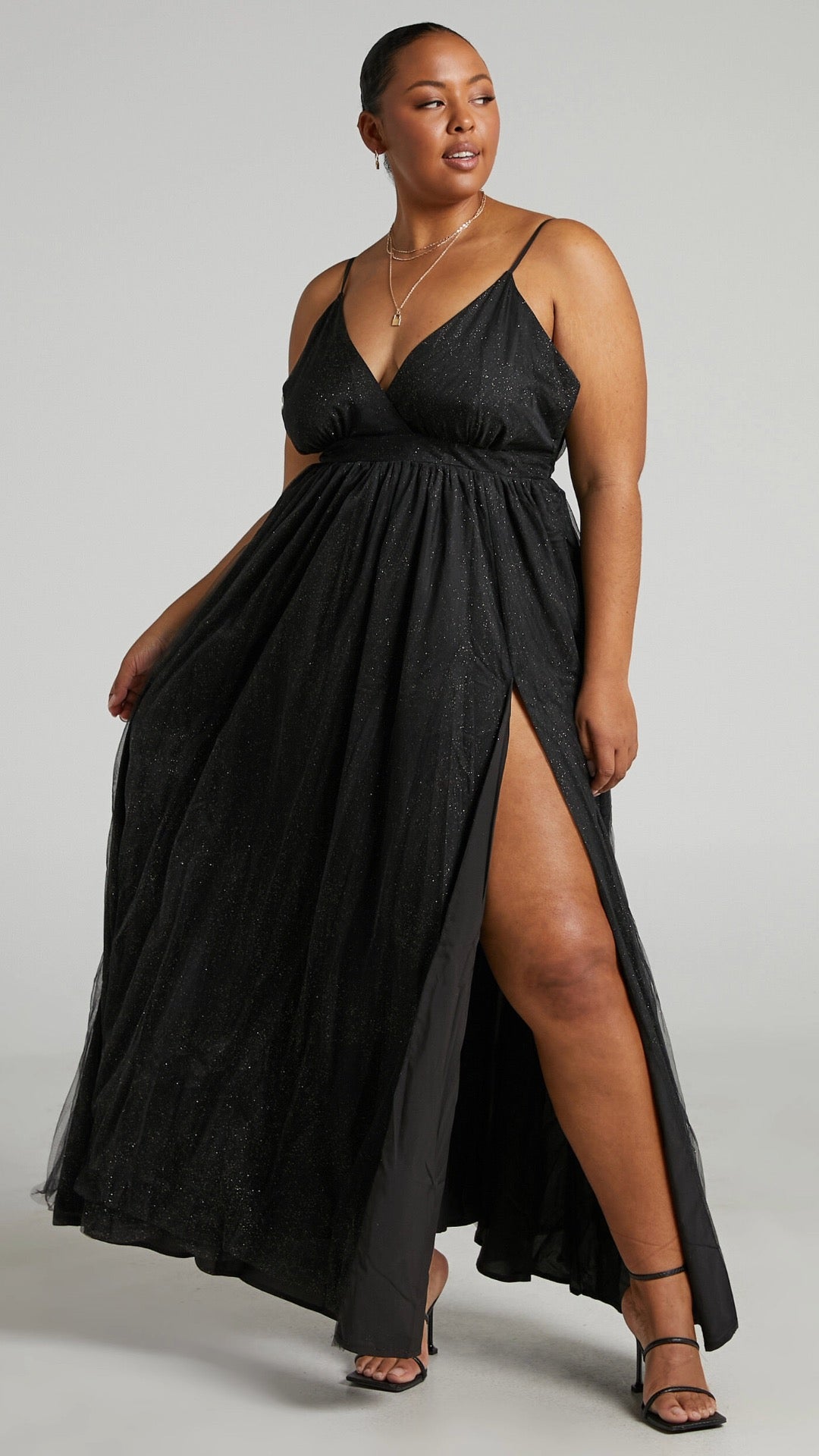 Angelina Plunge Dress