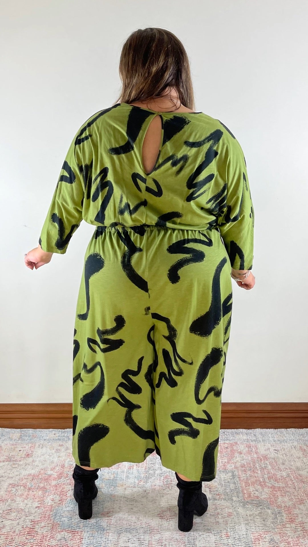 Brush Stroke Jumpsuit