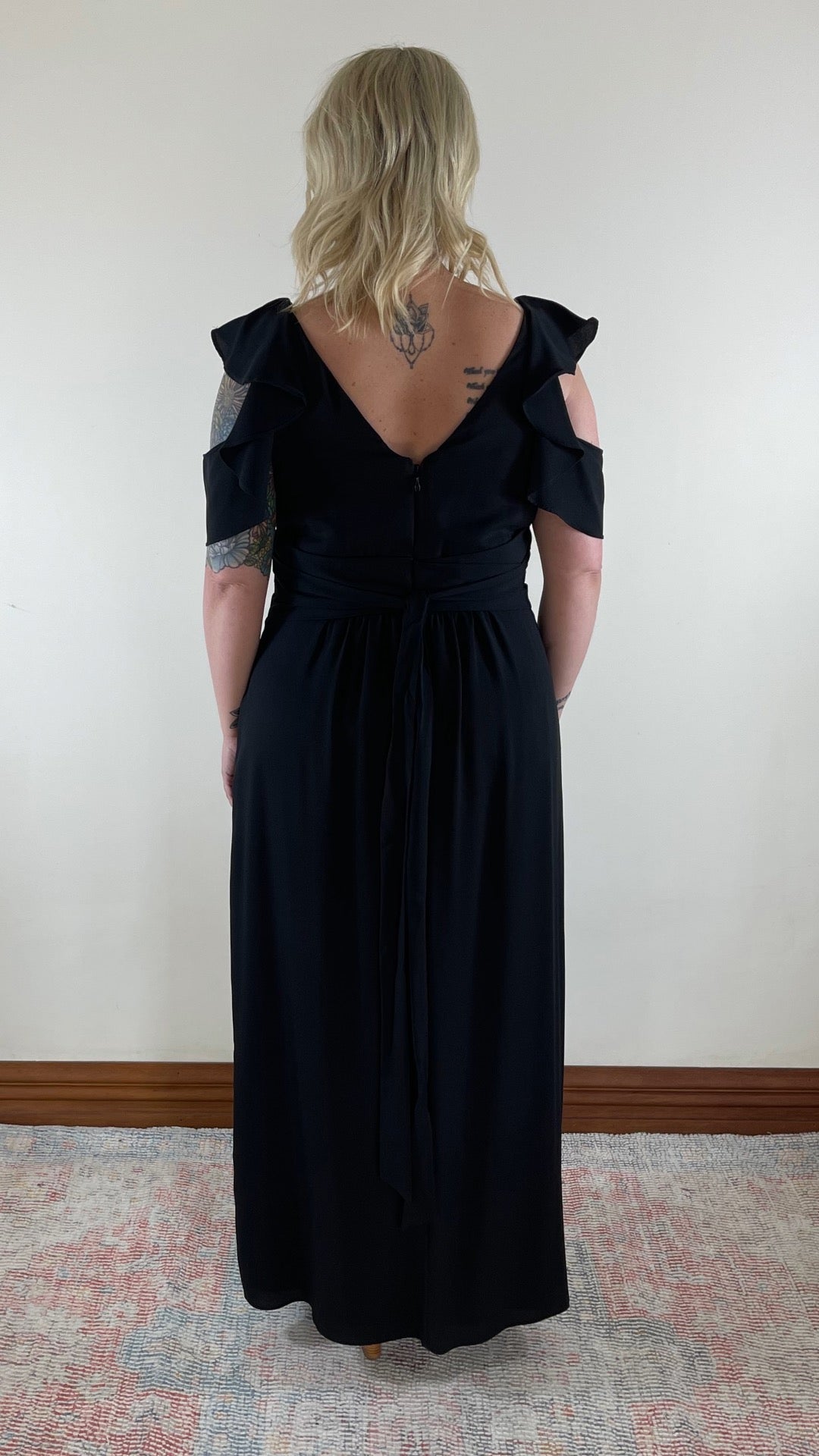 Frill Treasure Maxi Dress