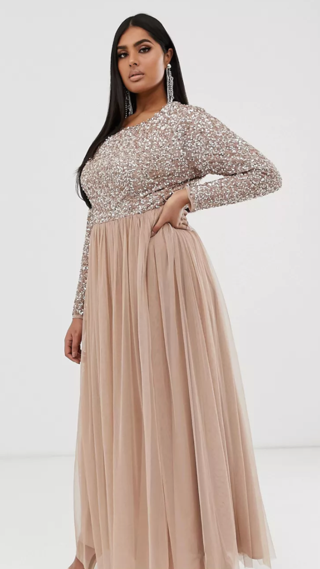 Tulle Maxi Dress