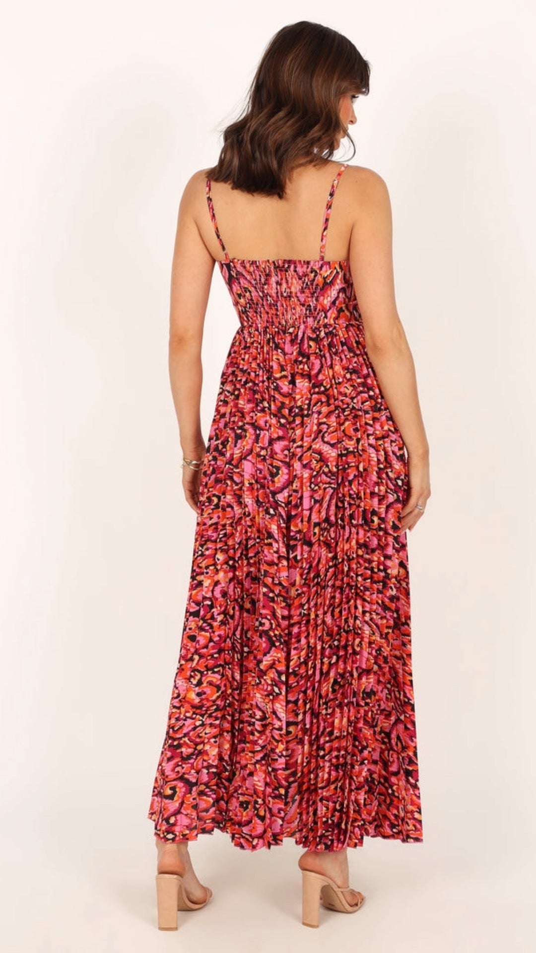Ashanti Pleated Maxi Dress