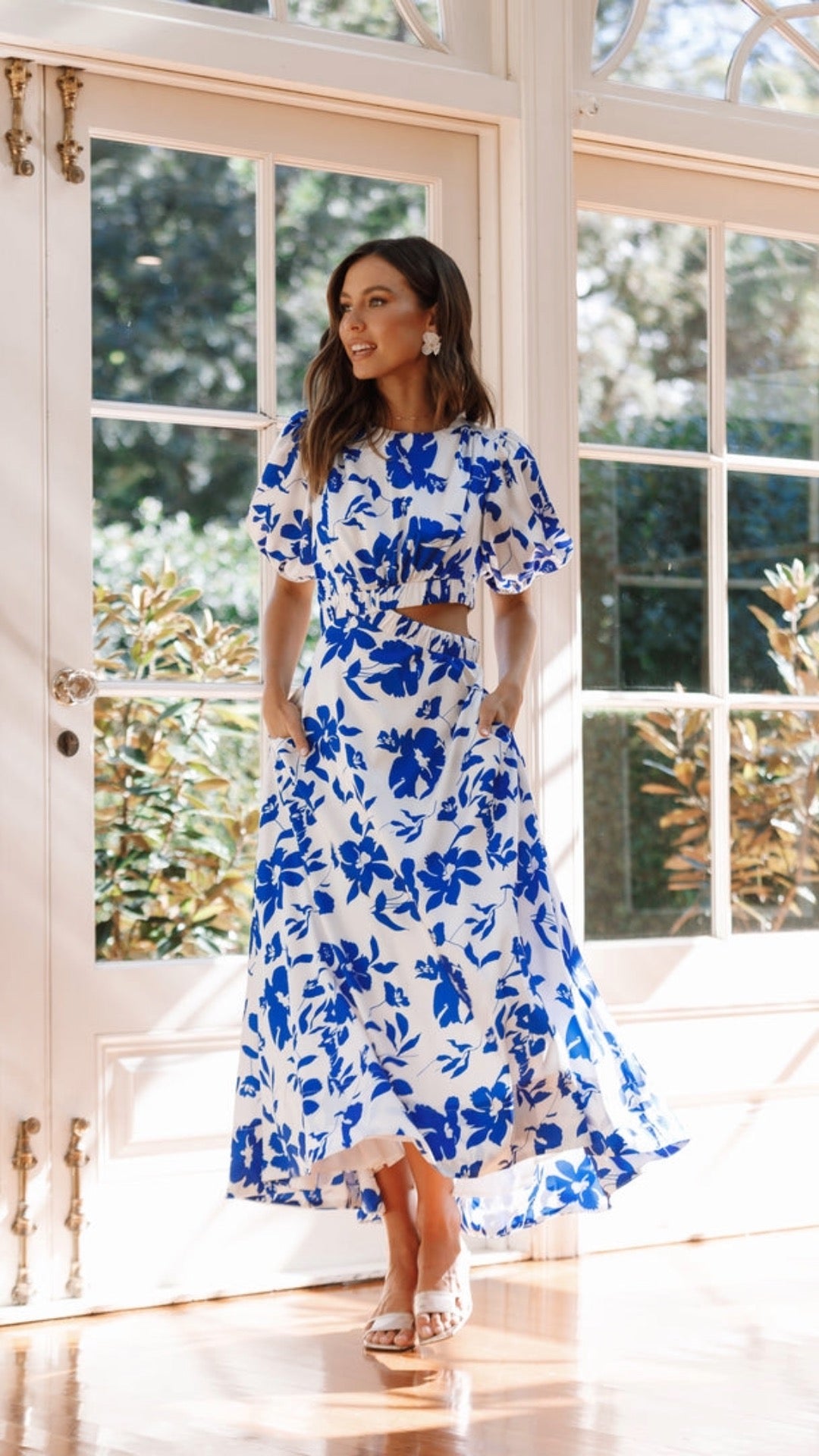 Aminah Puff Sleeve Dress