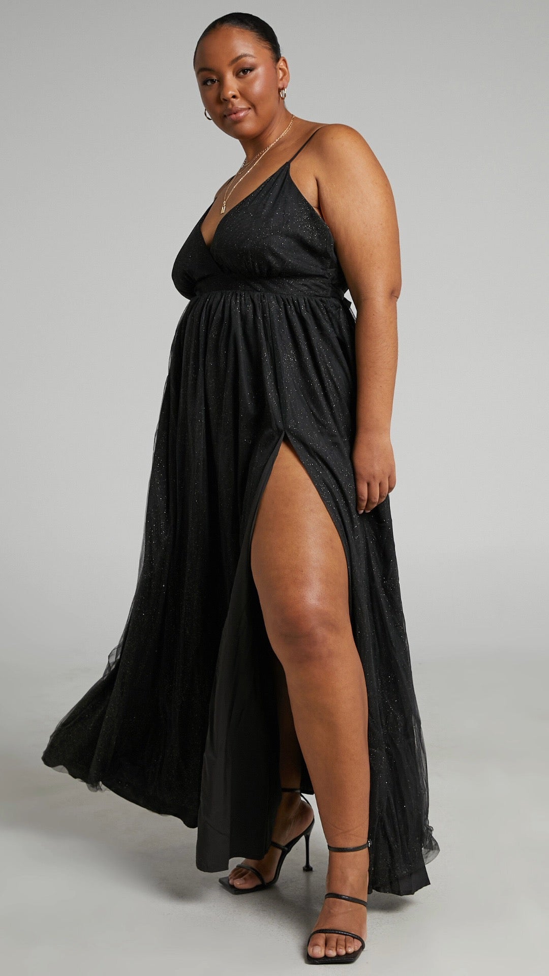 Angelina Plunge Dress