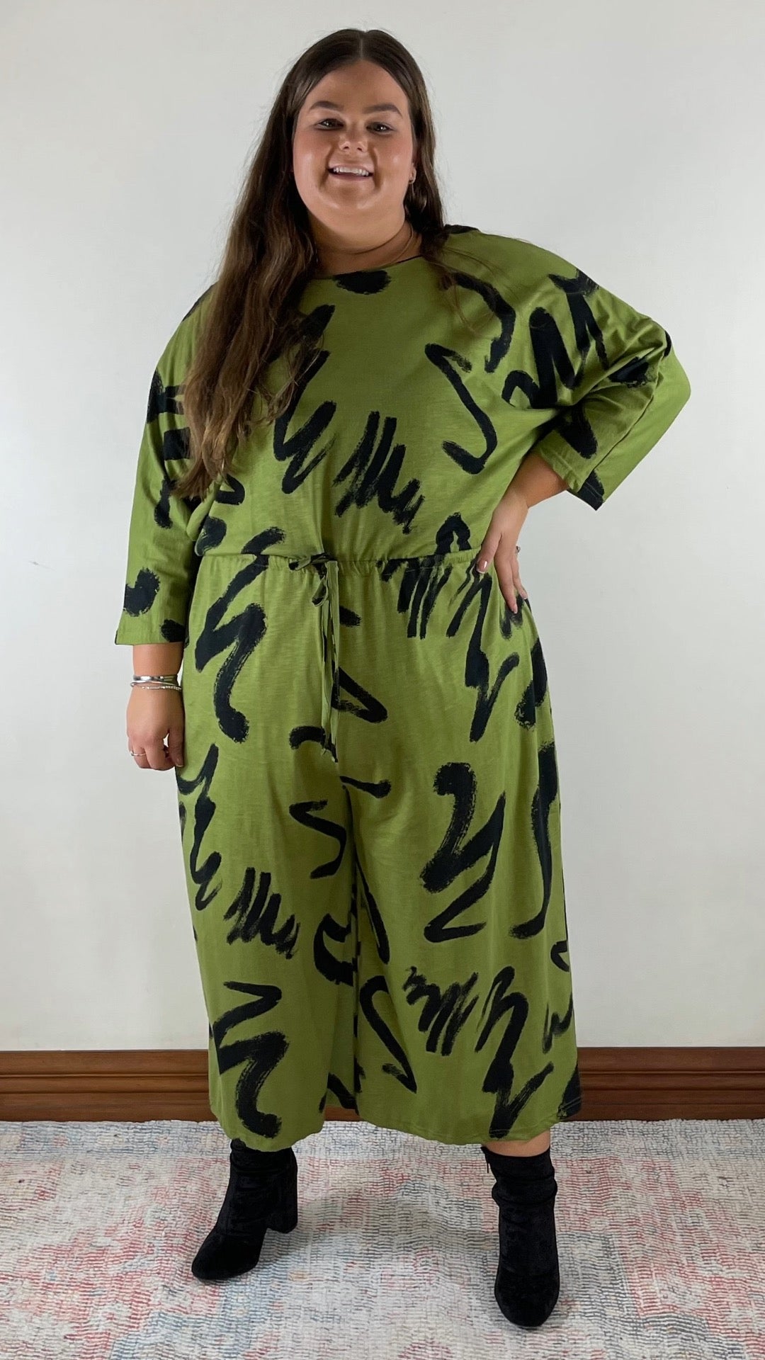Brush Stroke Jumpsuit