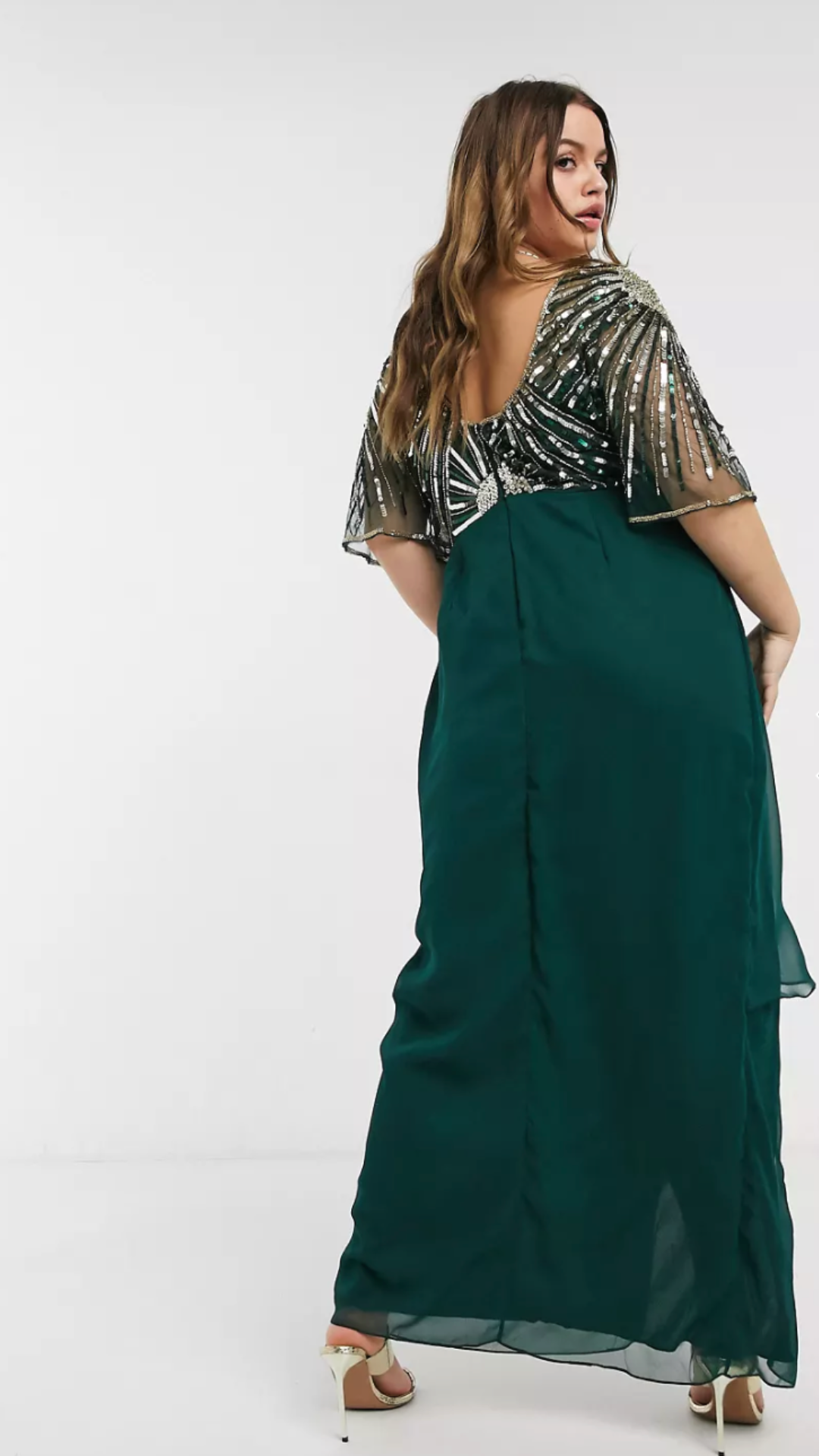 Ruched Side Detail Maxi Dress