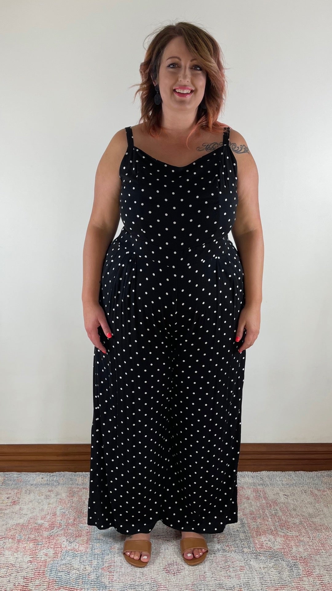 Polka Dot Jumpsuit