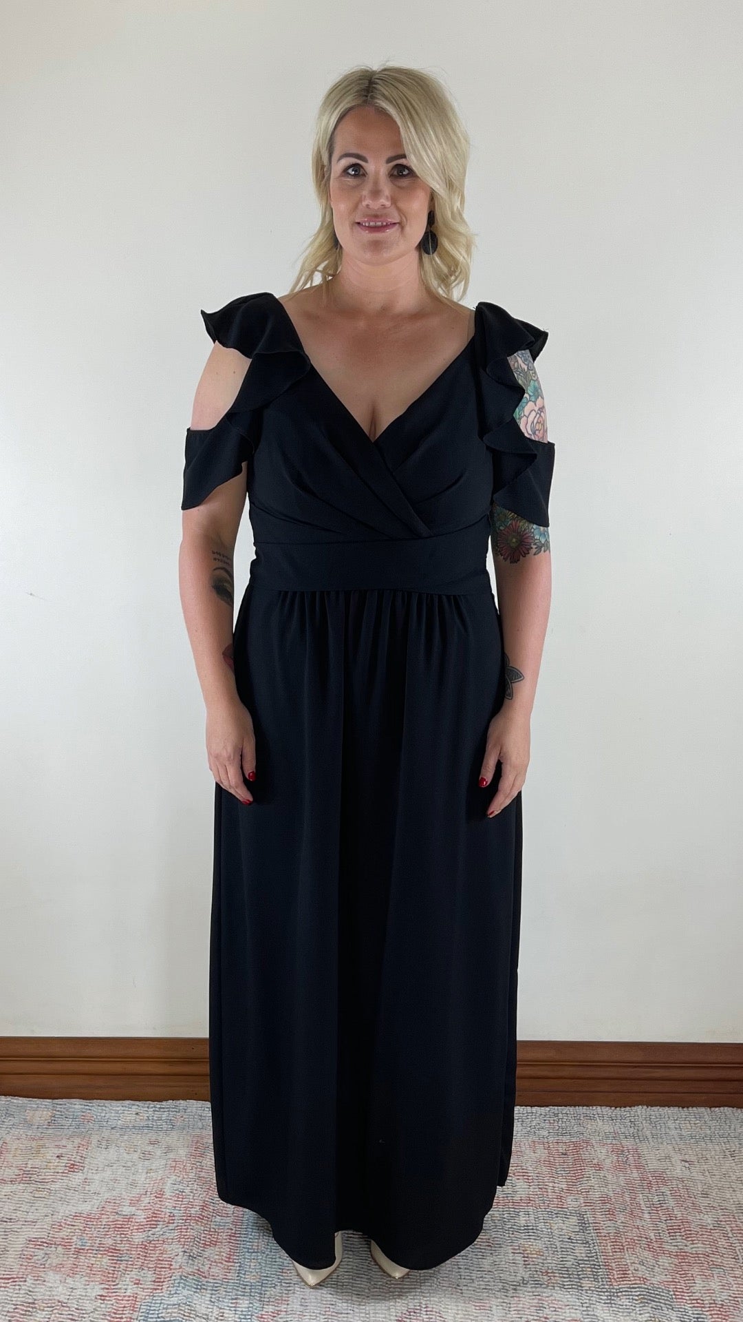Frill Treasure Maxi Dress