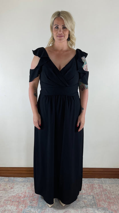 Frill Treasure Maxi Dress