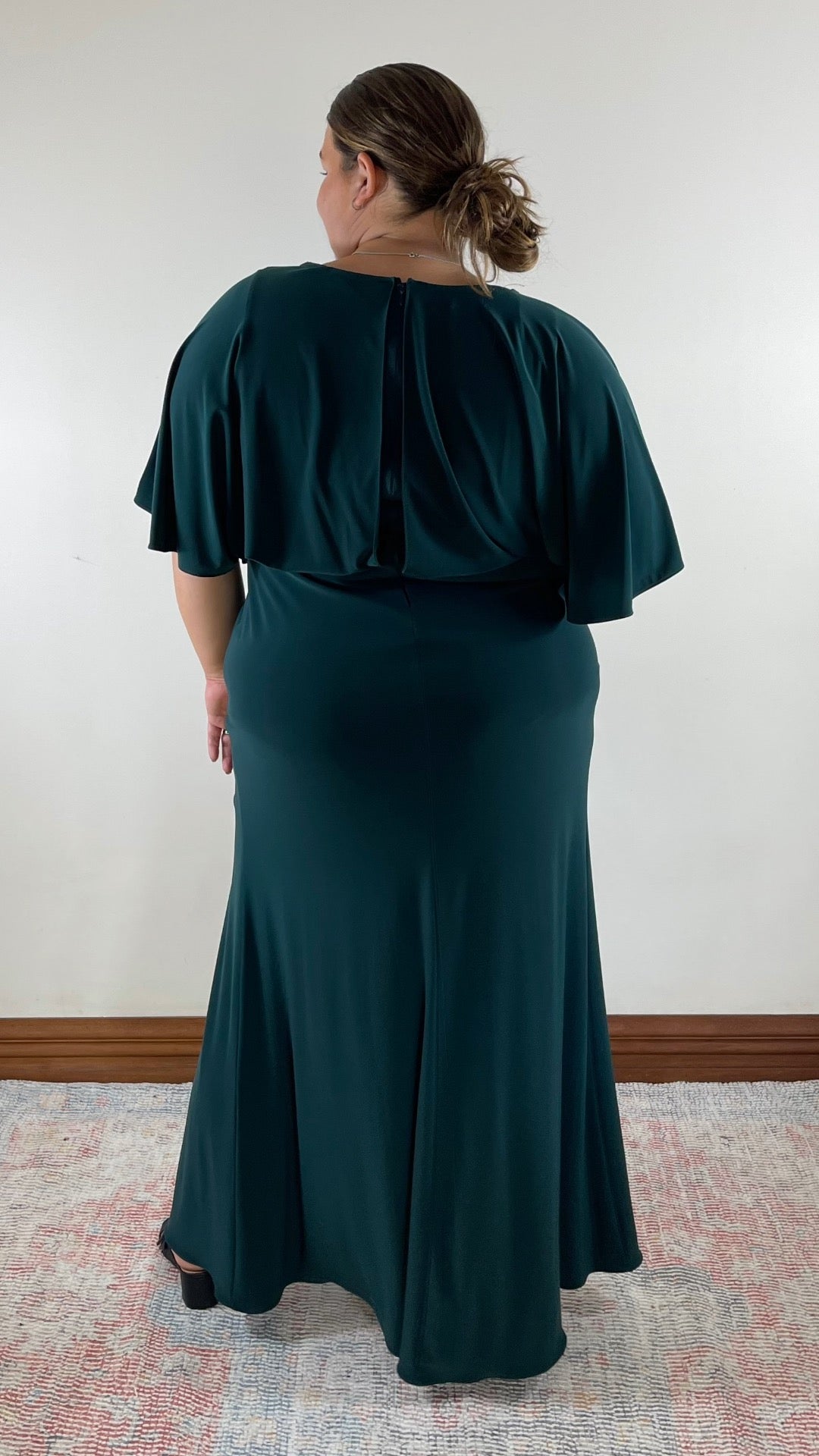 Lena Dress in Green