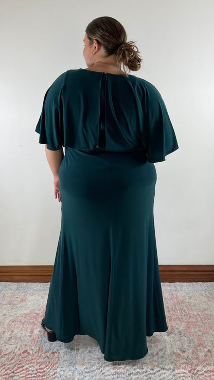 Lena Dress in Green