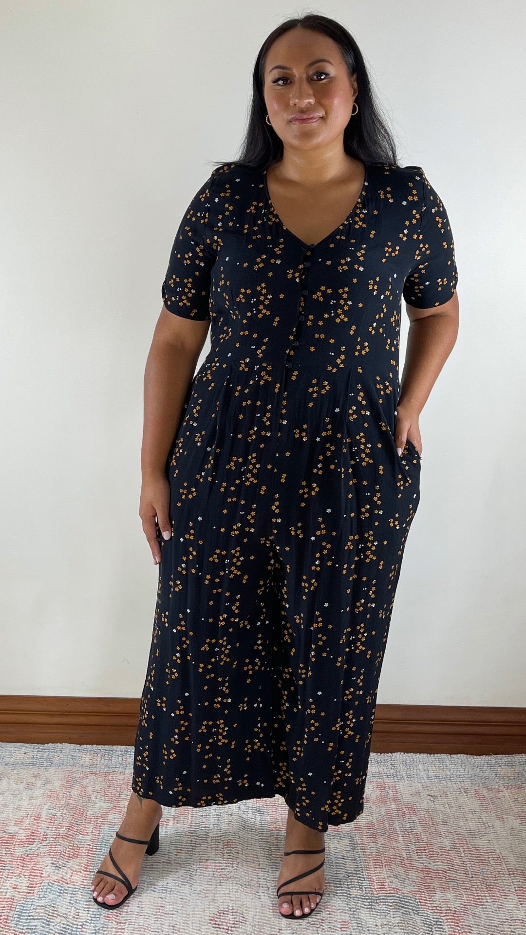 Tiny Floral Jumpsuit