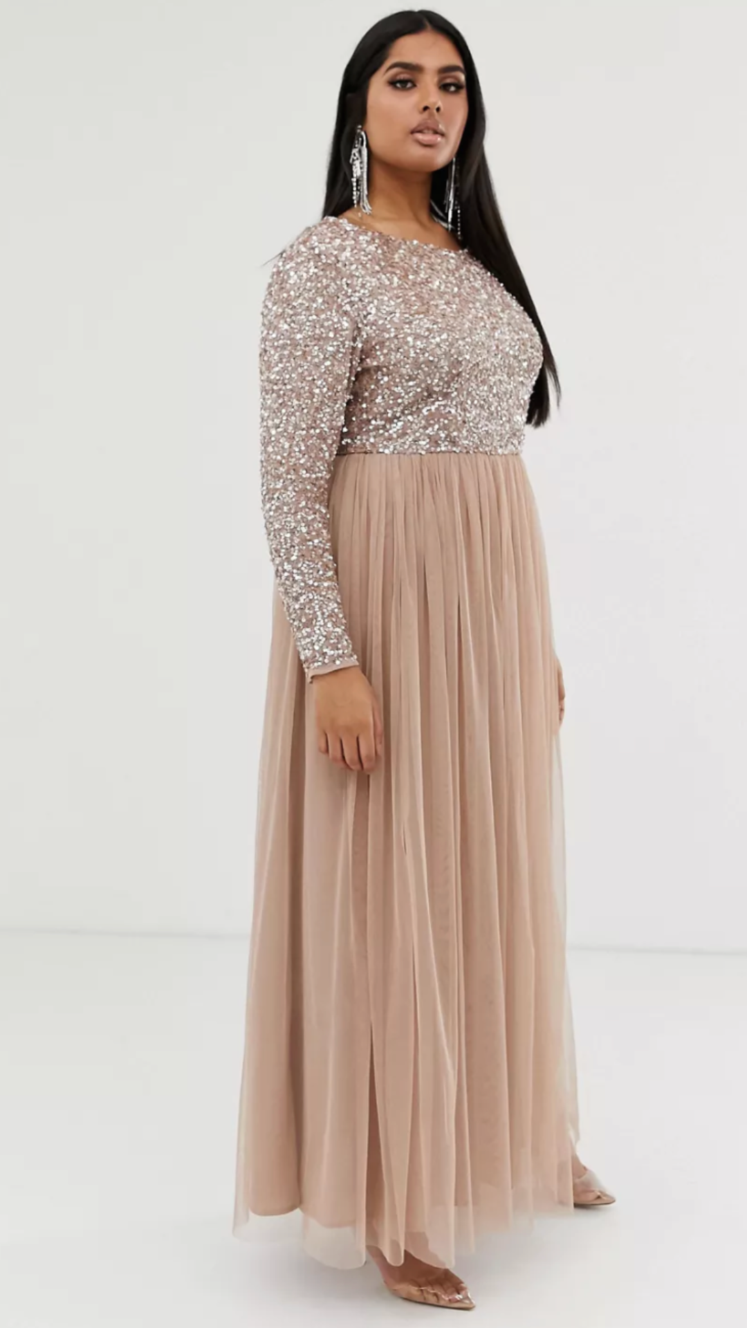 Tulle Maxi Dress