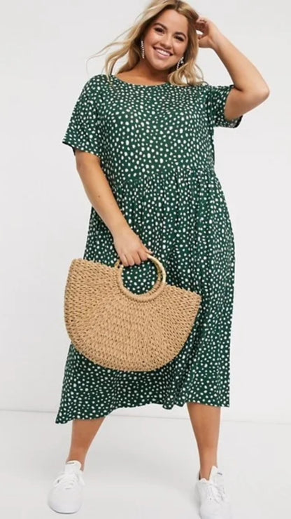 Midi Smock Dress