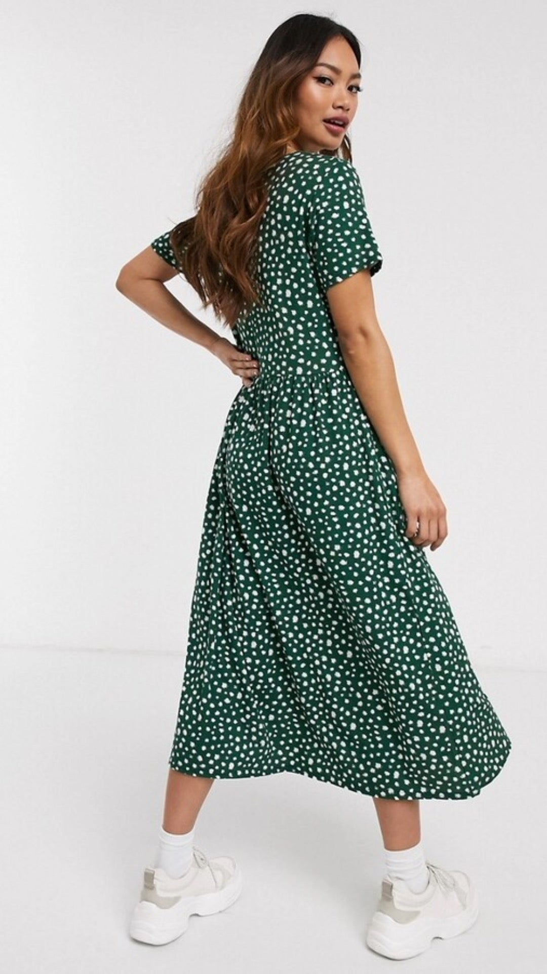 Midi Smock Dress